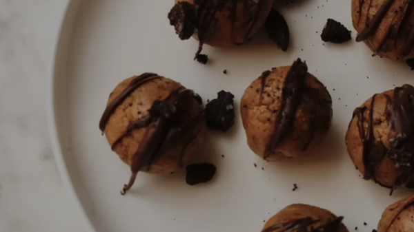 Cookies & Cream Energy Bites