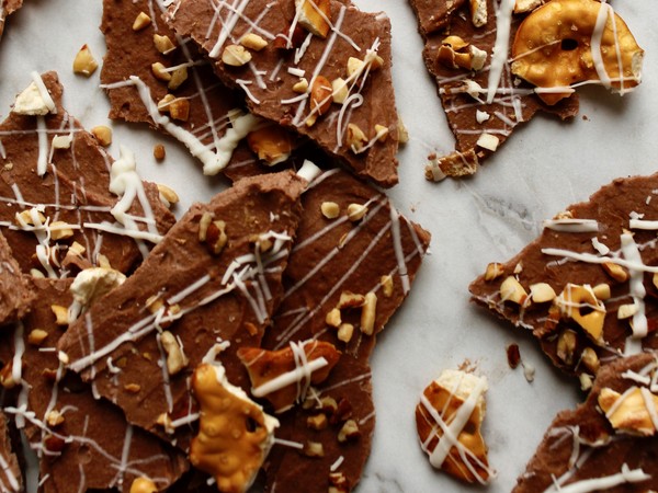 Chocolate PB Protein Bark