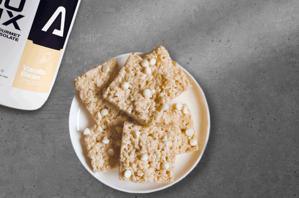 Healthier You: White Chocolate Protein Rice Krispie Treats