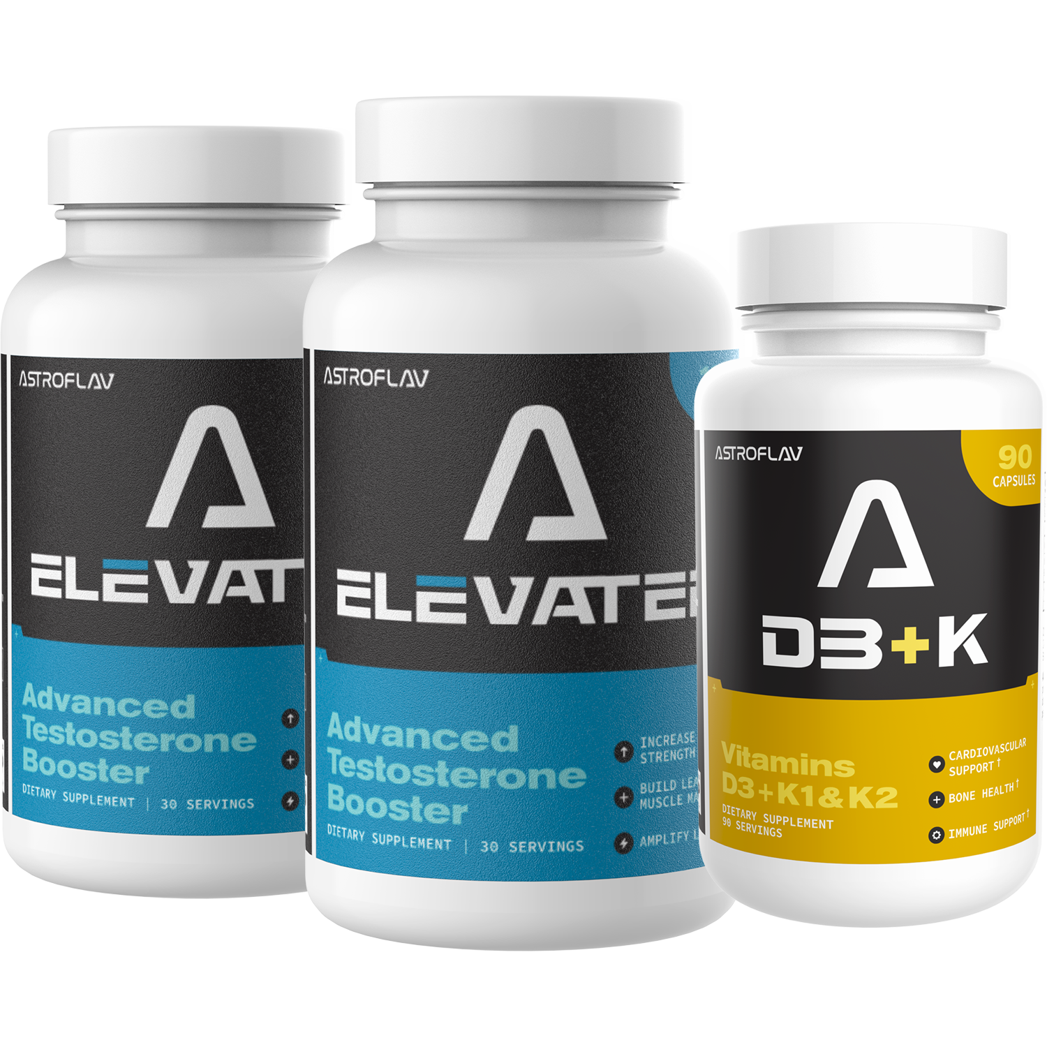 2 Bottles Of Elevated PLUS FREE D3+K