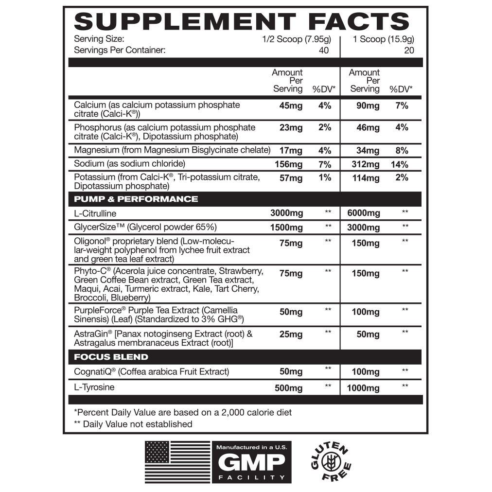PFP | Non-Stim Pre Workout
