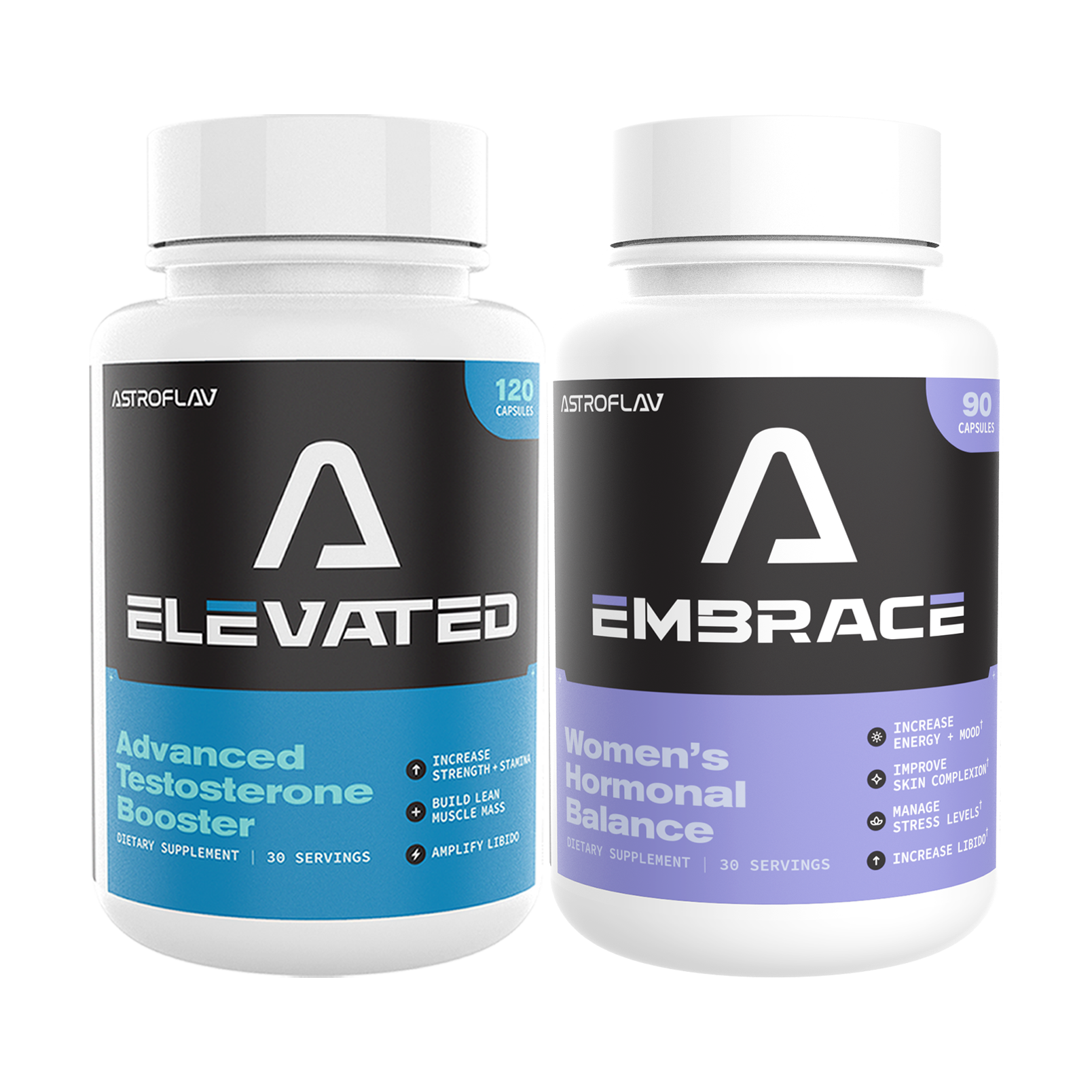 Couples Stack | High T + Balance Hormones = Harmony