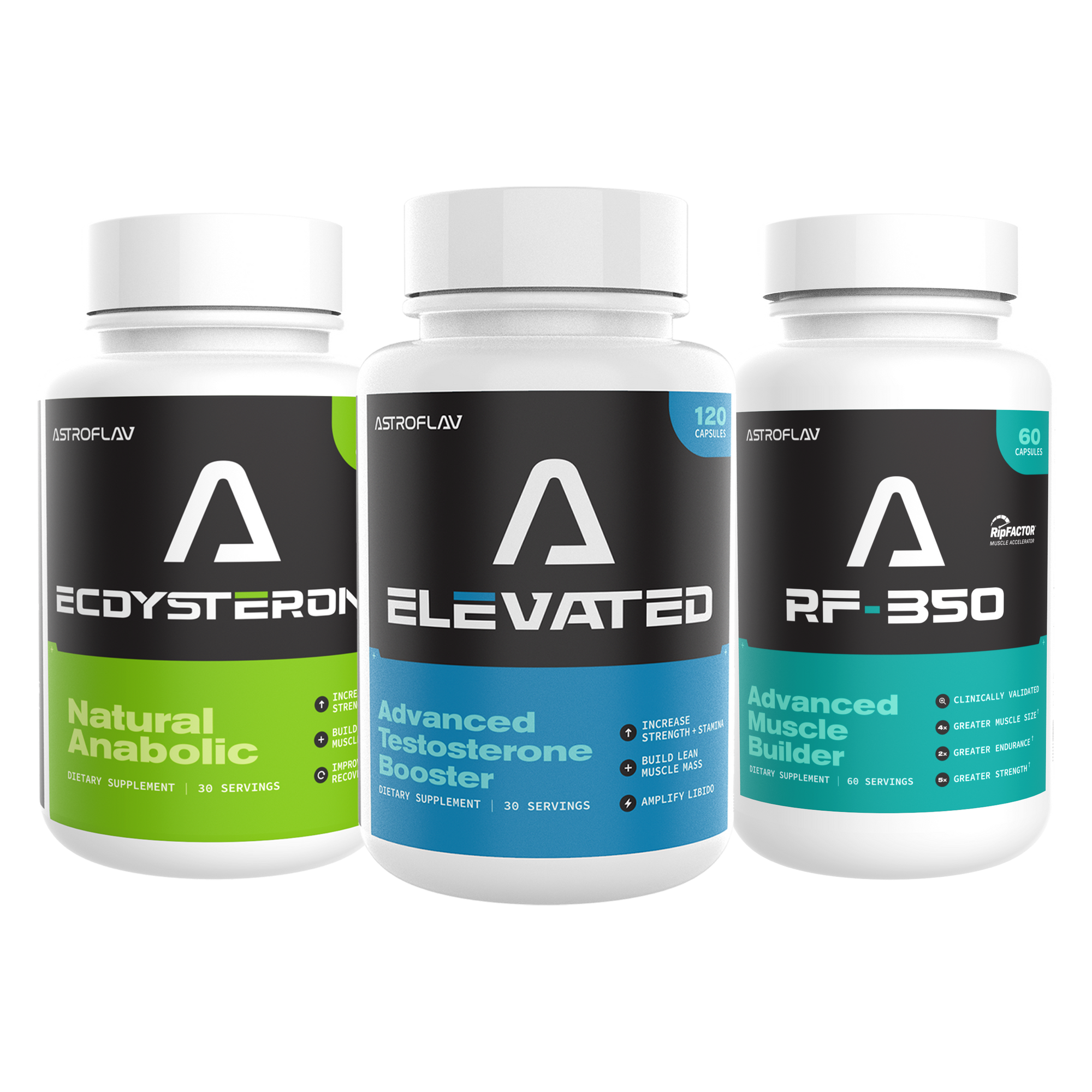 Ultimate Muscle Builder Stack | High T + Build Muscle + Increase Strength