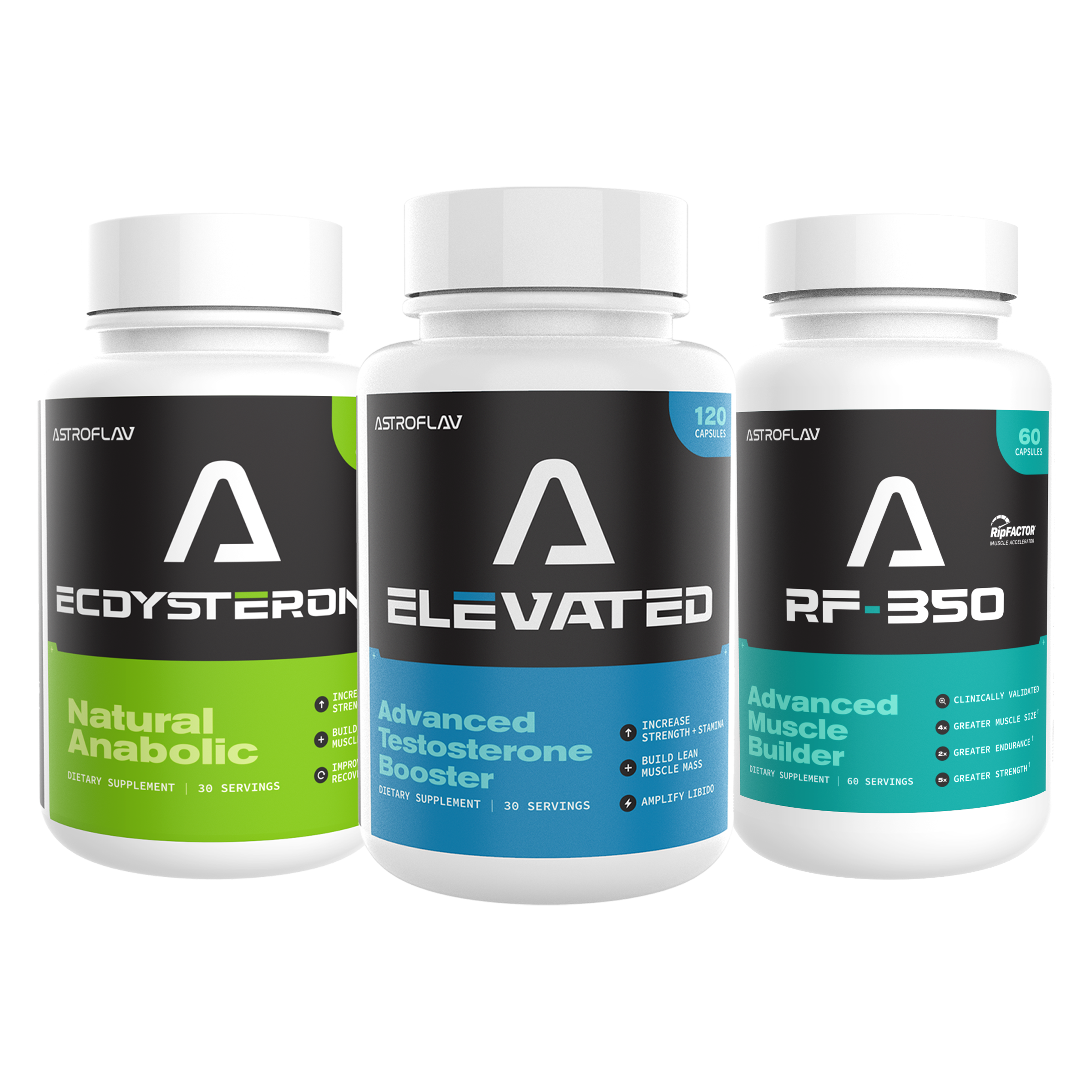 Ultimate Muscle Builder Stack | High T + Build Muscle + Increase Strength