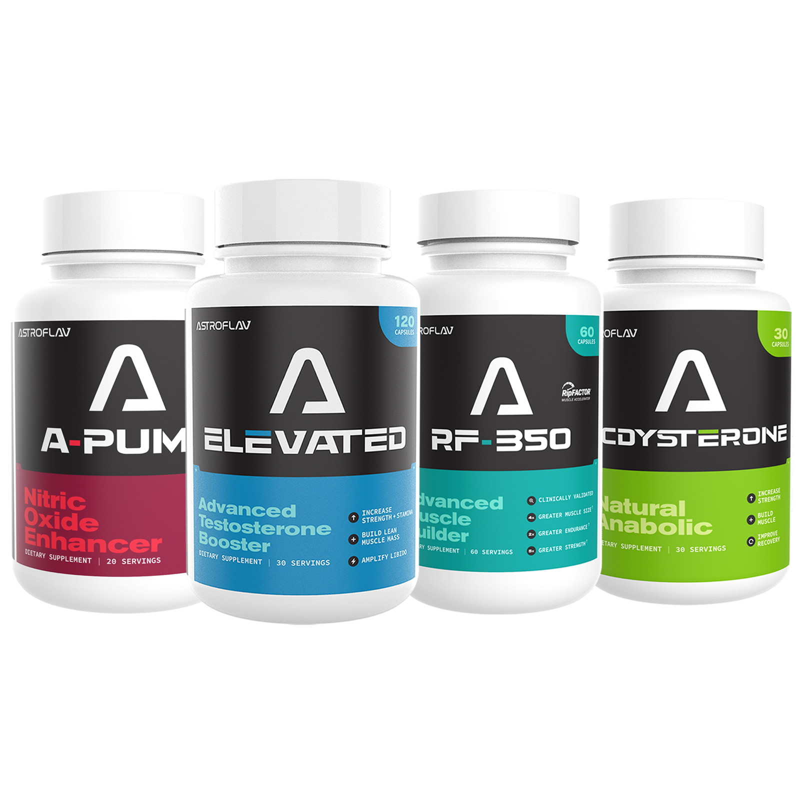 Ultimate Man Stack | High T + Build Muscle + Blood Flow + Increase Strength