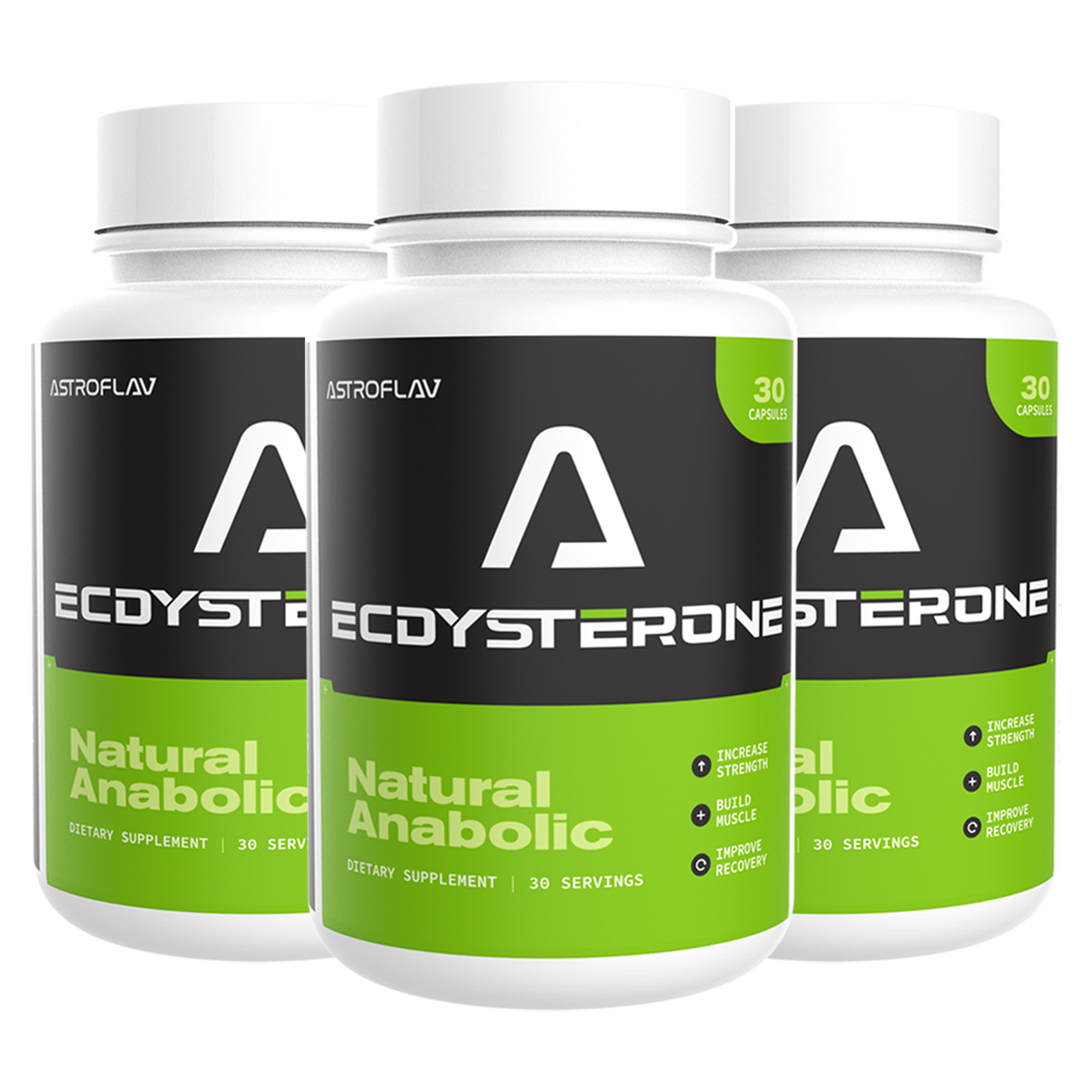 3 Bottles of Ecdysterone