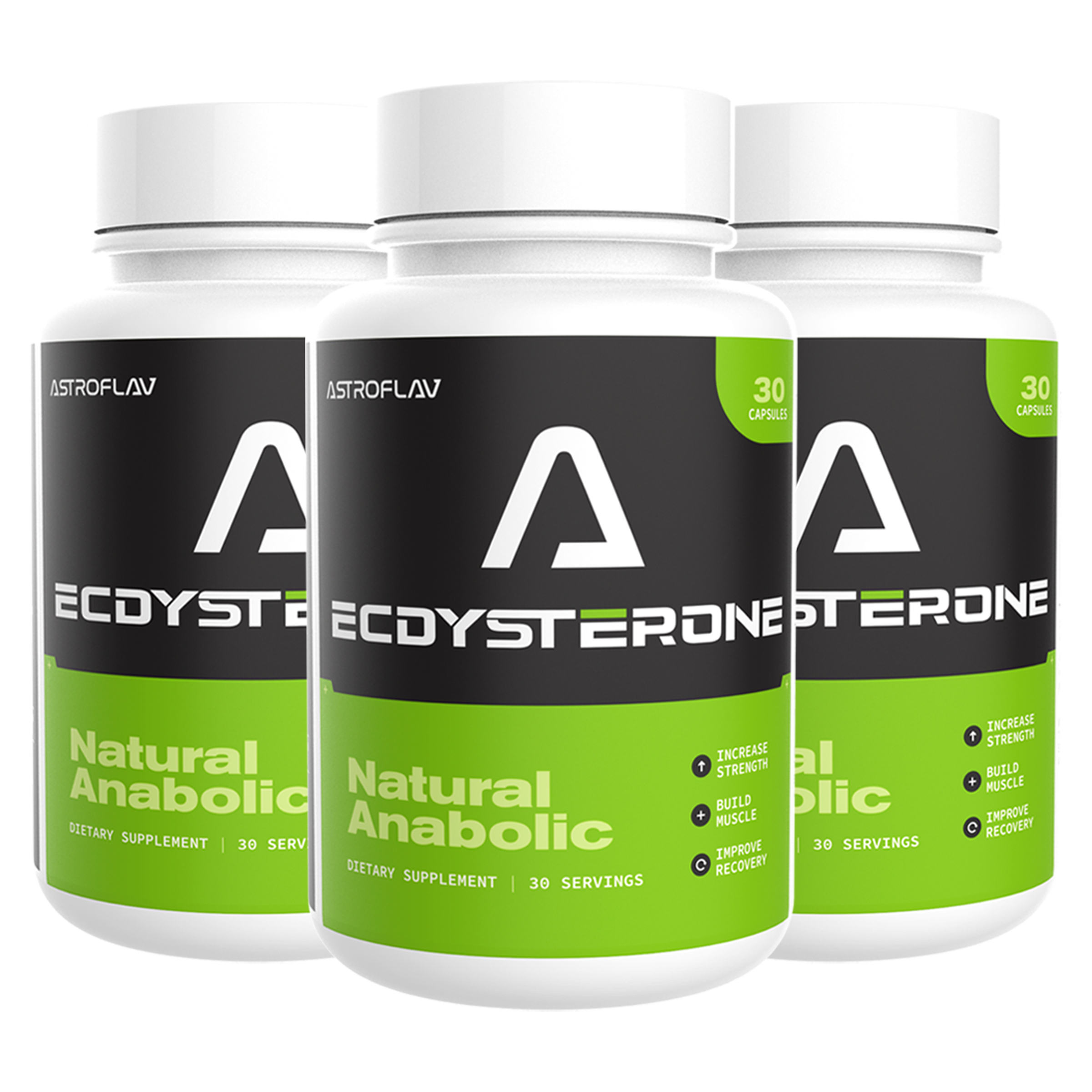 3 Bottles of Ecdysterone